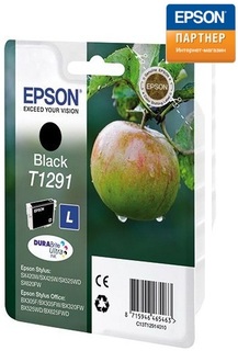 Картридж Epson C13T12914012 для Stylus SX420W/SX425W/SX525WD/SX620FW, Stylus Office BX305F/BX305FW/BX320FW/BX525WD/BX625FW/SX430W/WF-7525 black