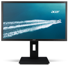 Монитор 23,8" Acer B246HYLAymdpr 1920х1080, 6 мс, 250 кд/м2, 100000000:1, 178/178, IPS, DVI-D (HDCP), DisplayPort, VGA, USB, SPK, HAS, Pivot