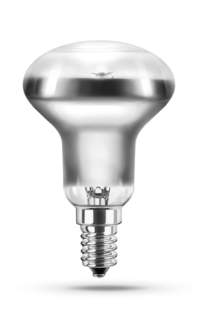 Лампа накаливания Camelion 40/R50/FR/E14 40Вт, E14, 220В, 280лм, 250кд, 1000 часов работы, колба типа R50 / зеркальная, матированная (12658)