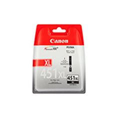 Картридж Canon CLI-451BK XL 6472B001 для MG6340, MG5440, IP7240, чёрный, 450 стр