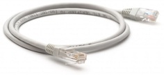 Кабель патч-корд U/UTP 6 кат. 3м AESP C6-175GY-3MB RJ45-RJ45, LSHF, серый