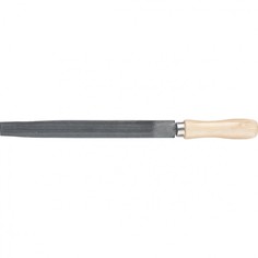 Напильник Сибртех 16326 200мм полукруглый деревянная ручка