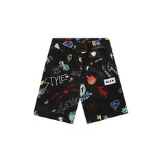 Хлопковые шорты MSGM kids