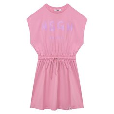 Хлопковое платье MSGM kids