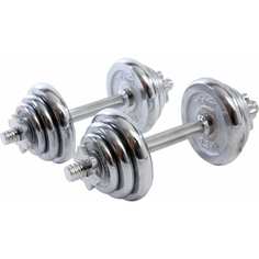 Хромированные разборные гантели Starfit
