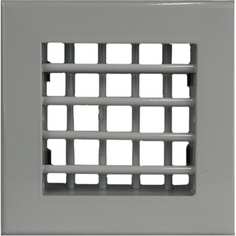 Однорядная алюминиевая решетка Ventart Noizzless