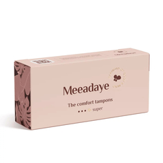 Гигиенические прокладки Meeadaye Meeadaye тампоны из Эко материалов Super 16 шт.