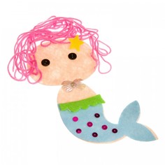 Наборы кройки и шитья Bondibon Набор для творчества Игрушка из фетра Русалочка