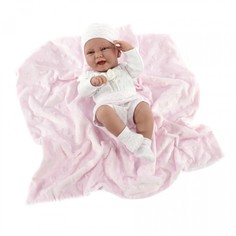 Куклы и одежда для кукол Munecas Antonio Juan Кукла-младенец Ирен в розовом 42 см
