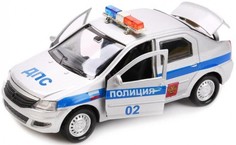 Машины Технопарк Renault Logan Полиция инерционный 12 см