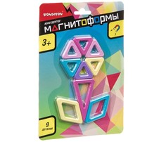 Конструкторы Конструктор Bondibon магнитный Магнитоформы (9 деталей)