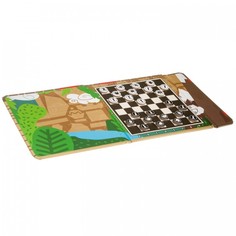 Настольные игры Bondibon Игровой набор Шашки и шахматы