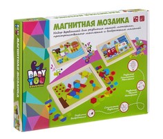 Мозаика Bondibon Игра деревянная магнитная мозаика Ферма Bох