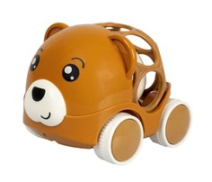 Каталки-игрушки Каталка-игрушка Bondibon Машинка-погремушка Baby You Медведь с шаром