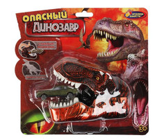 Настольные игры Играем вместе Настольная игра опасный динозавр