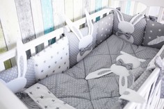 Комплекты в кроватку Комплект в кроватку Топотушки Зайка (5 предметов) 678