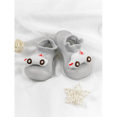 Домашняя обувь AmaroBaby Ботиночки-носочки First Step Car с дышащей подошвой