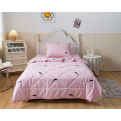 Постельное белье 1.5-спальное Постельное белье Sofi de MarkO 1.5-спальное Касатка с одеялом (3 предмета)