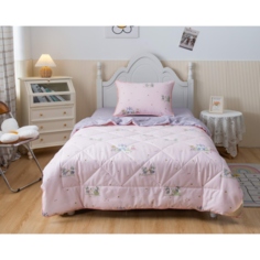Постельное белье 1.5-спальное Постельное белье Sofi de MarkO 1.5-спальное Зайчата с одеялом (3 предмета)