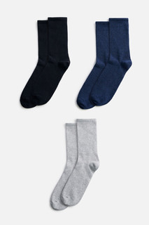 Набор носков высоких хлопковых (3 пары) Befree