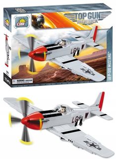 Конструктор Cobi арт.5806 Самолет Top Gun Mustang P-51d 265pc Set 265 дет. Co.Bi.