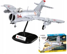 Конструктор Cobi арт.5823 Истребитель MiG-17 NATO Code Fresco 568 дет. Co.Bi.