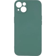 Чехол Pero для APPLE iPhone 13 Liquid Silicone Dark Green PCLS-0069-NG ПЕРО