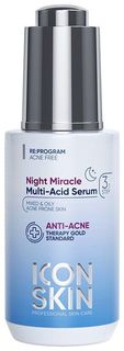 Ночная мультикислотная сыворотка Icon Skin Night Miracle (30мл)