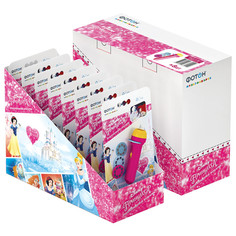 Фонари карманные мультфонарик с дисками ФОТОН Disney Принцесса