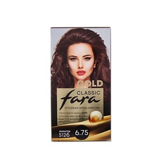 Окрашивание FARA Стойкая крем краска для волос Fara Classic Gold