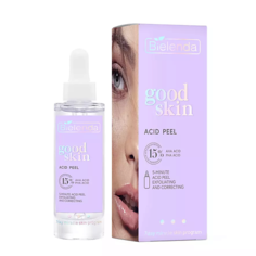 Сыворотка для лица BIELENDA Смываемая кислотная сыворотка с AHA+PHA GOOD SKIN ACID PEEL кислотами 30.0