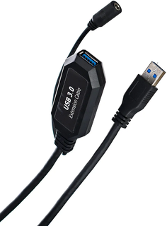 Кабель-адаптер VCOM CU827-15M USB 3.0-repeater, удлинительный активный Af 15м