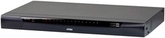 Коммутатор Aten KN1116VA-AX-G 16-портовый КВМ с доступом по IP, поддержкой 1-локального/1-удаленного сеанса доступа и функцией Virtual Media, 1920 x 1