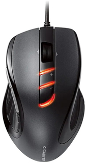 Мышь GIGABYTE M6900 игровая, проводная USB, 1.8м, 3200dpi, 7 кнопок, чёрная