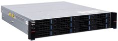 Полка QTECH QBKP-216 расширения SAS (2U; 12*35/25 SAS HDD + 4*35/25 SAS HDD Back; 1*8088 input, 1*8088 output; CSL 3; SES; 2*550W AC (1+1))