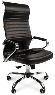 Кресло офисное Chairman 700 Эко Chairman 7022876 черное н.м., экокожа, до 120 кг