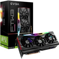 Видеокарта PCI-E EVGA GeForce RTX 3090 FTW3 ULTRA GAMING (24G-P5-3987-KR) 24GB GDDR6X 384bit 8nm 1395/19500MHz HDMI/3*DP RTL