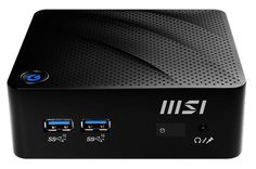 Неттоп MSI Cubi N JSL-043BRU slim 936-B0A111-063 N6000/UHD Graphics/RJ-45/BT/WiFi/noOS/black
