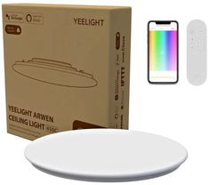 Светильник потолочный Yeelight Arwen Ceiling Light 450C YXDS0320003WTEU умный, с RGB подсветкой, 2700-6500K, 4000lm