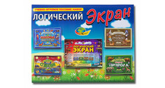 Игры для малышей Корвет Логический экран Набор Игровое пособие
