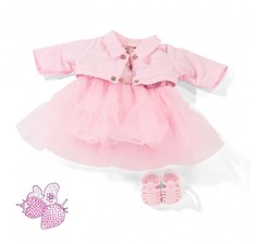 Куклы и одежда для кукол Gotz Набор одежды Сандалии, платье и жакет для кукол 30-33 см