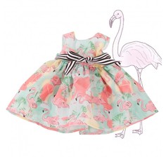 Куклы и одежда для кукол Gotz Платье Фламинго для кукол 45-50 см
