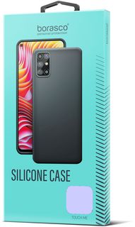 Чехол BoraSCO Silicone Case матовый для Honor X7A лавандовый