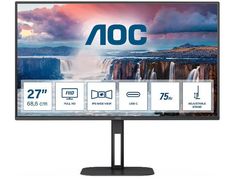 Монитор AOC 27" 27V5C/BK IPS