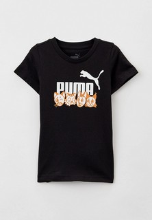 Футболка PUMA ESS+ PUMA MATES Tee PUMA Black