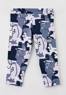 Леггинсы PUMA ESS+ STREET ART AOP Leggings G PUMA Blac