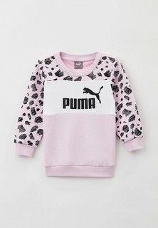 Свитшот PUMA ESS+ PUMA MATES Crew Pearl Pink