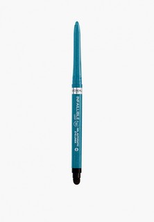 Карандаш для глаз LOreal Paris L'Oreal автоматический гелевый, INFAILLIBLE, тон 007 - turquoise faux fur