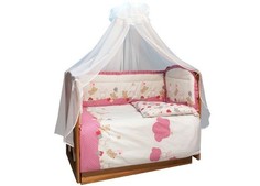 Комплекты в кроватку Комплект в кроватку Sonia Kids В уютных облачках (7 предметов)