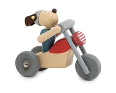 Деревянные игрушки Деревянная игрушка Lukno мотоцикл